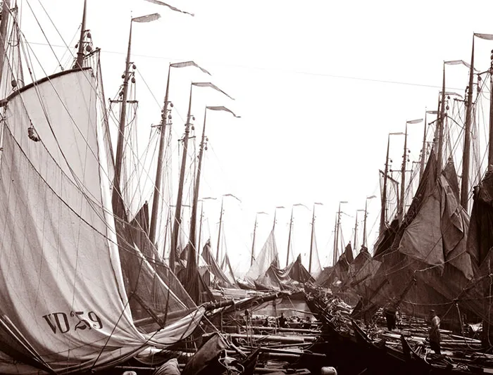Fishing Boats, Volendam, Netherlands