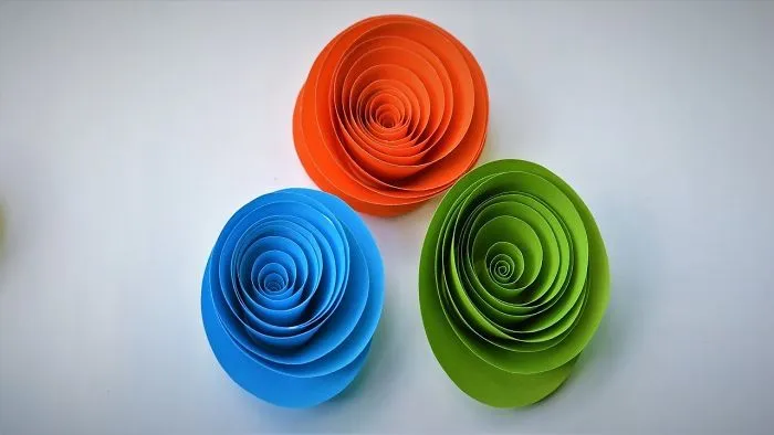 How To Make Rolled Paper Roses || Origami Rose || Paper Rose Flower