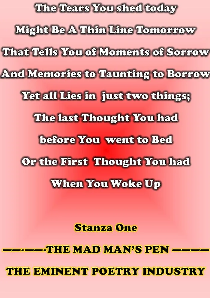 I Started Writing Poetry In 2008 And I Haven't Stopped