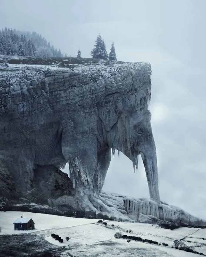 Artist Creates Surreal Landscapes That Balances Between Nature And Another Dimension