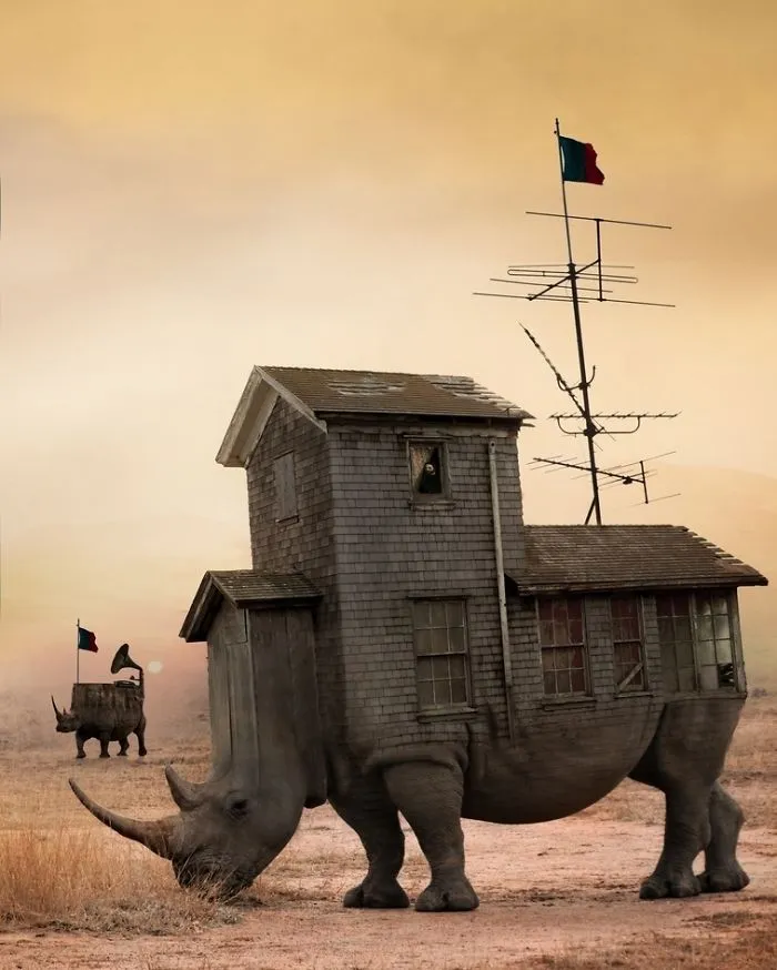 Artist Creates Surreal Landscapes That Balances Between Nature And Another Dimension