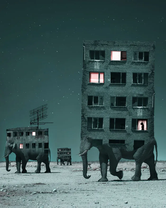 Artist Creates Surreal Landscapes That Balances Between Nature And Another Dimension