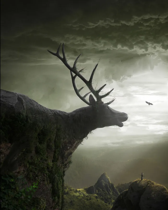 Artist Creates Surreal Landscapes That Balances Between Nature And Another Dimension
