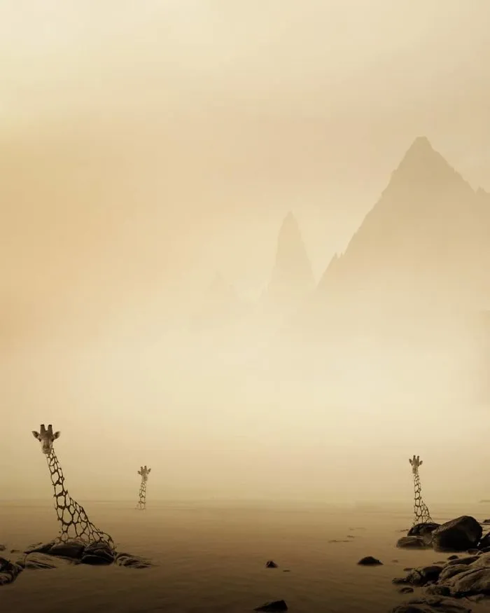 Artist Creates Surreal Landscapes That Balances Between Nature And Another Dimension
