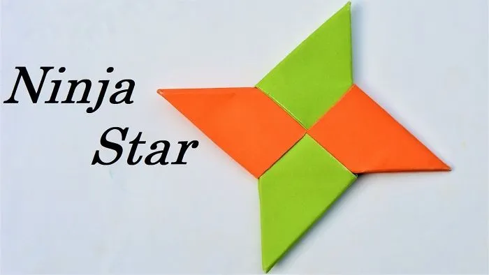 Paper Craft | How To Make A Ninja Star | Ninja Star | Ninja Star Origami | Paper Star