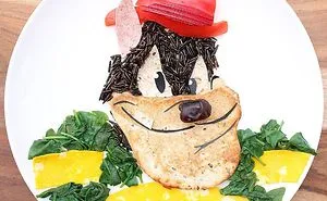 To Make My Son Eat Healthy Food, I Turn It Into His Favorite Cartoons (New Pics)