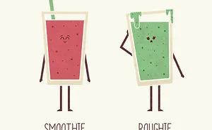 I Drew A Series Of Silly Puns And Their Opposites