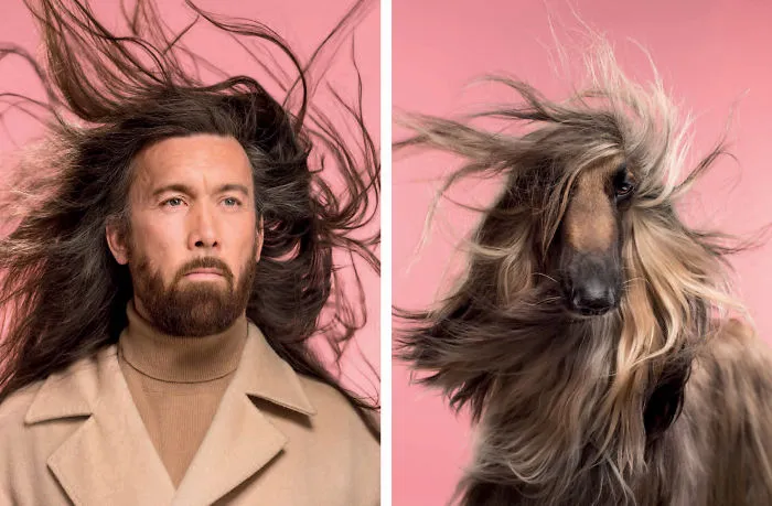 Photographer Makes Funny Series Of Pets With Their Doppelganger Owners