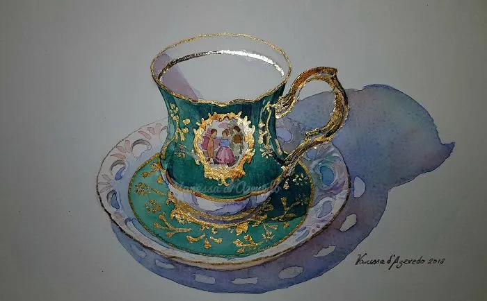 Porcelain Coffee Cup
