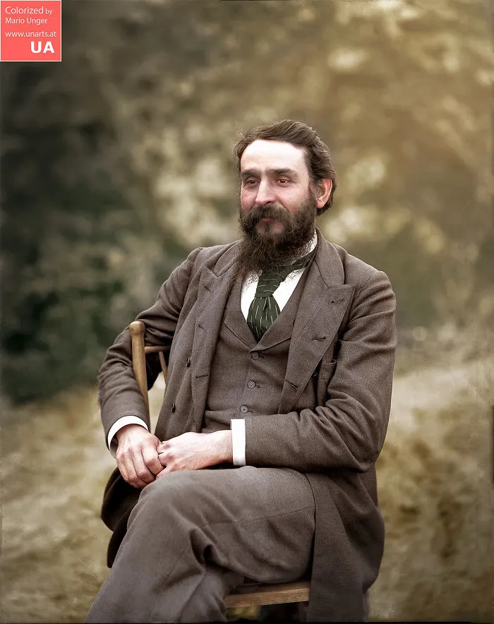Portrait Of The Photographer Dr. George Wharton James (1858-1923) CA 1908