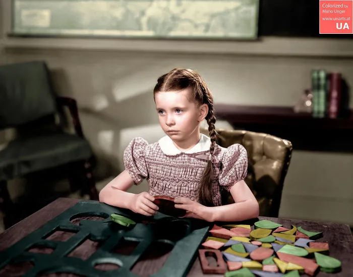 Margaret O'Brien (1937-) In "Lost Angel" (1943)