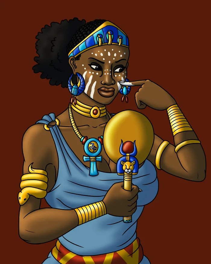 I Like To Draw People From Ancient Egyptian And Other African History