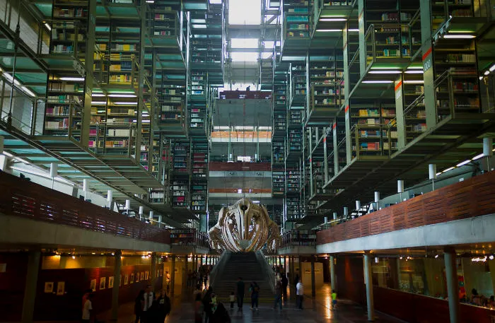 Visited The Vasconcelos Library In Mexico City, And Its A Blade Runner Kind Of World.
