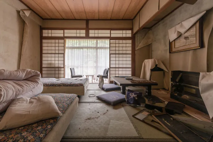 Abandoned Hotel Room