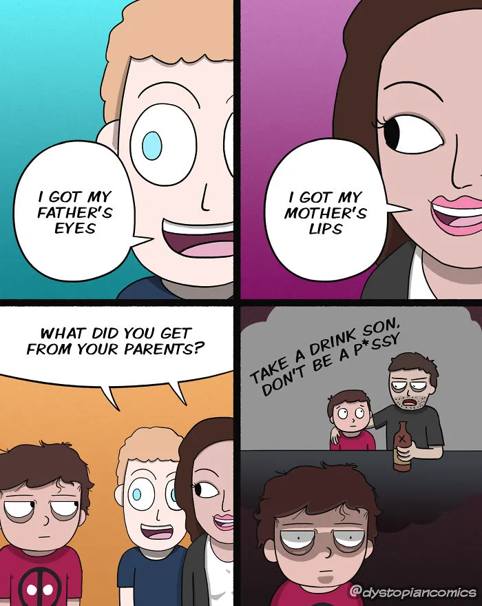 40 Of My Darkest Ideas Turned Into Comics (NSFW)