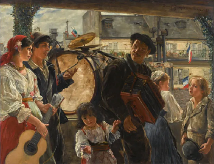 Ernst Josephson, 14 Juillet
01 Painting, Streets Of Paris, By The Artists Of The Time, Part 33 - With Footnotes

please Click On Link For Full Post