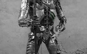 Polish Artist Creates Popular Sci-Fi Characters From Scrap Metal