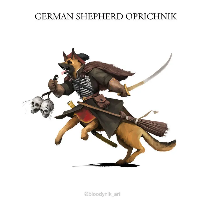I Created Battle Dogs From Different Dog Breeds, And Here's The Result