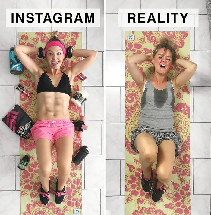 Instagram vs. Reality: German Artist Makes Fun Of Those Perfect Instagram Photos