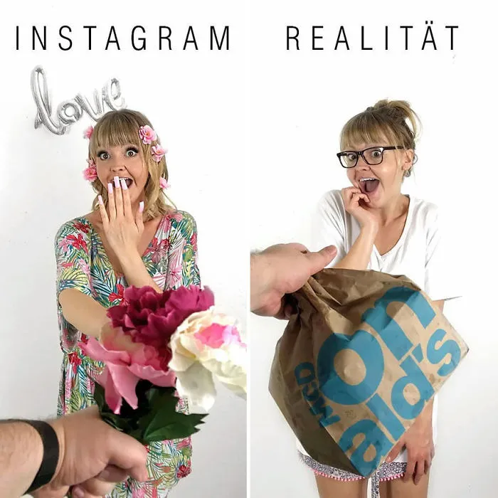 Instagram vs. Reality: German Artist Makes Fun Of Those Perfect Instagram Photos