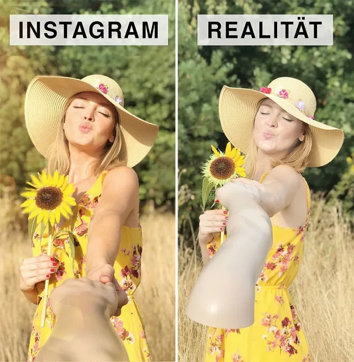 Instagram vs. Reality: German Artist Makes Fun Of Those Perfect Instagram Photos