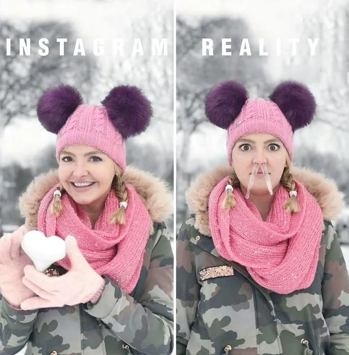Instagram vs. Reality: German Artist Makes Fun Of Those Perfect Instagram Photos