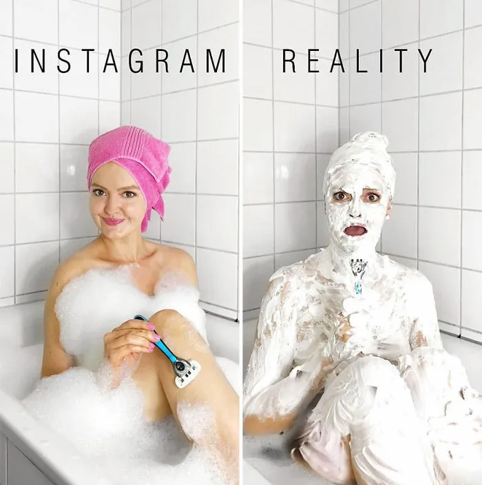 Instagram vs. Reality: German Artist Makes Fun Of Those Perfect Instagram Photos