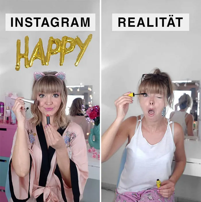 Instagram vs. Reality: German Artist Makes Fun Of Those Perfect Instagram Photos