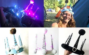 I Create Awesome Led Light-Up Crowns For Fancy Dress And Festivals
