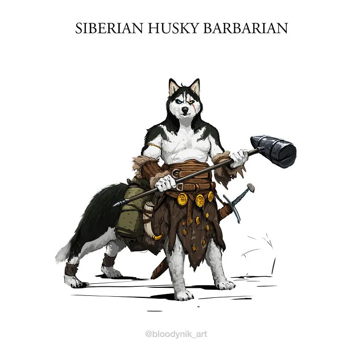 I Created Battle Dogs From Different Dog Breeds, And Here's The Result