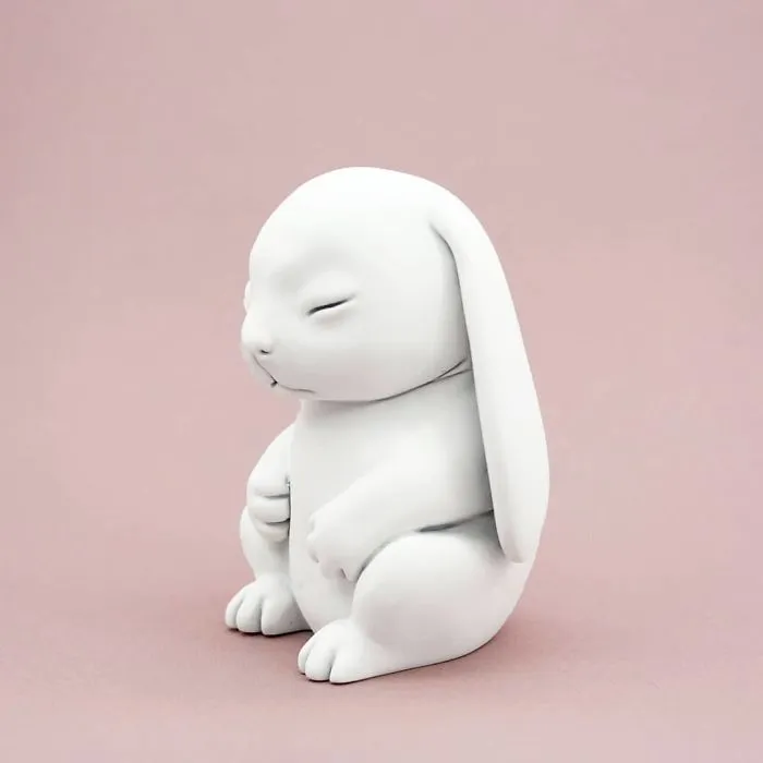 A Little Animis All White
