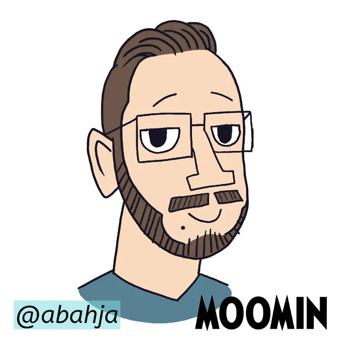 Moomin Cartoon Style