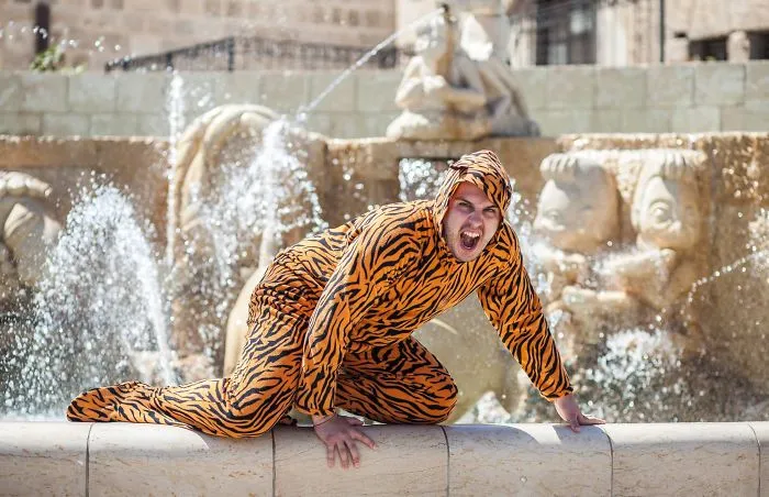 I've Photographed Hundreds Of People Wearing  A Tiger Suit