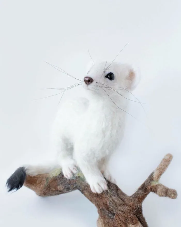 I Needle Felt Wool Sculptures Of Wildlife, Trying To Capture The Individual Character Of Each Animal (30 New Pics)