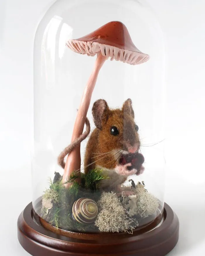 I Needle Felt Wool Sculptures Of Wildlife, Trying To Capture The Individual Character Of Each Animal (30 New Pics)