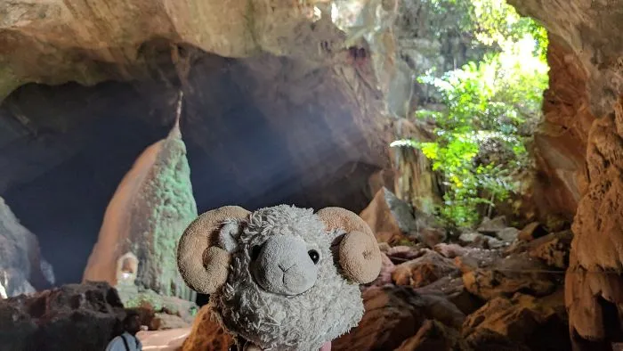 Exploring Caves...