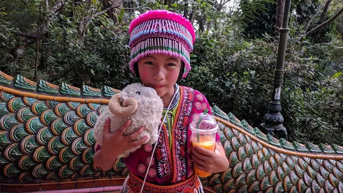 With A New Friend In Thailand