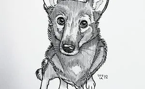 21 Dog Drawings To Give You A Smile, Inspired By A 30-Day Drawing Challenge