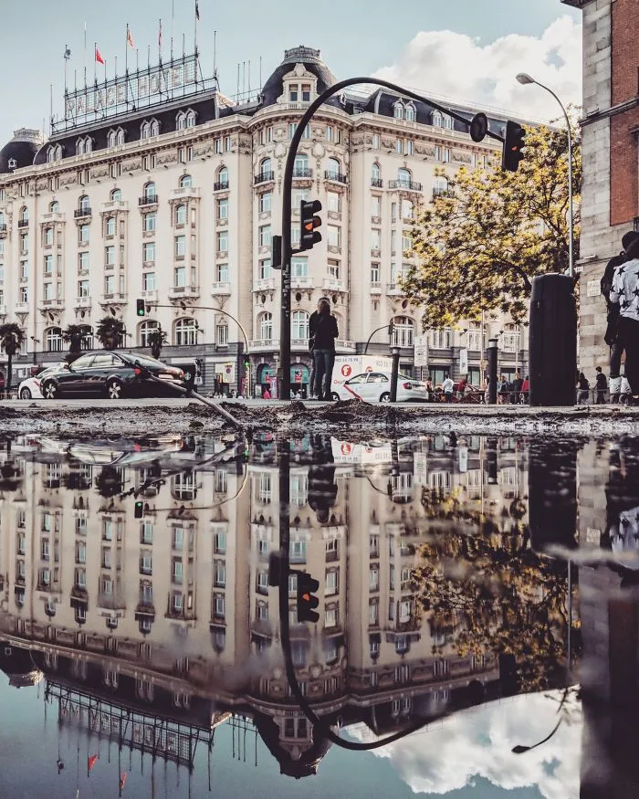 I Travel To Parallel Worlds Of Puddles With My Smartphone