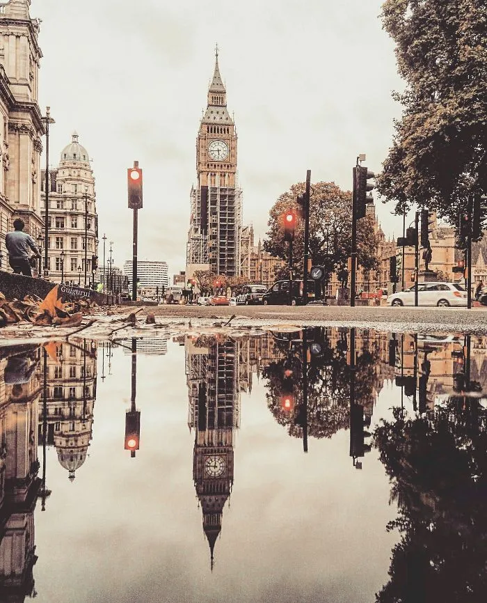 I Travel To Parallel Worlds Of Puddles With My Smartphone