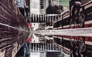 I Travel To Parallel Worlds Of Puddles With My Smartphone