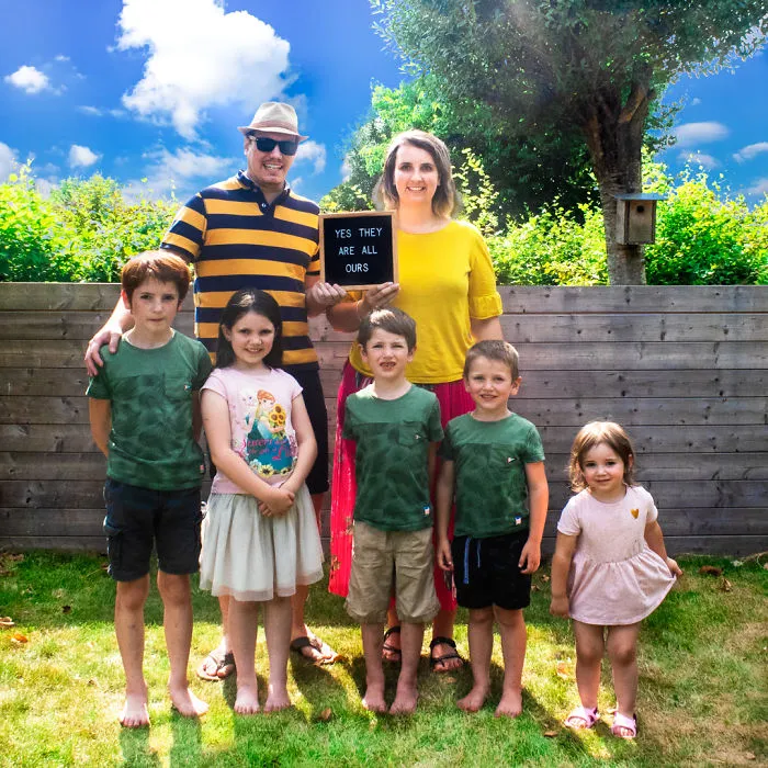 Mom Of Five - Yes They Are All Ours