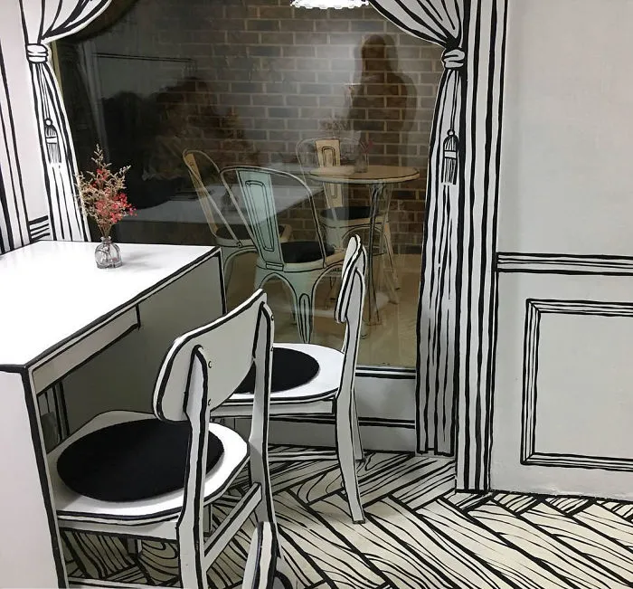 This Unusual Café In Seoul Will Make You Feel Like You Walked Into A Cartoon