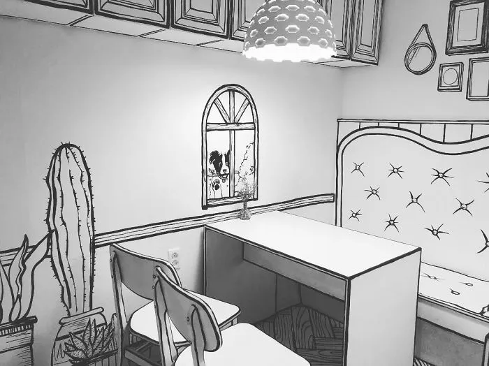 This Unusual Café In Seoul Will Make You Feel Like You Walked Into A Cartoon