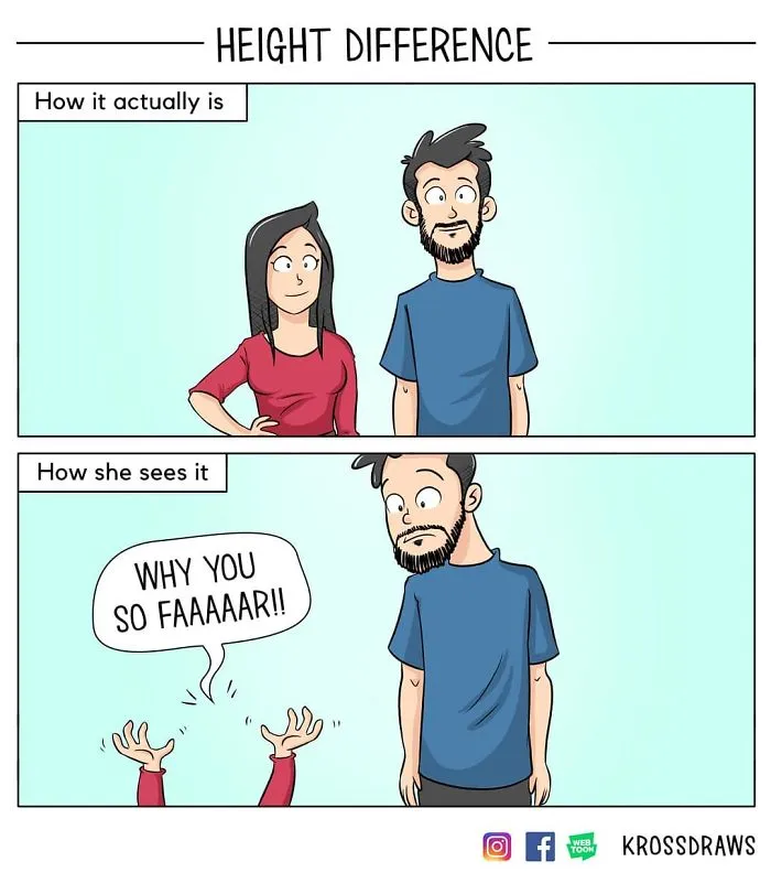 Illustrator Shows The Hilarious Side Of Living With His Girlfriend In 39 Comics