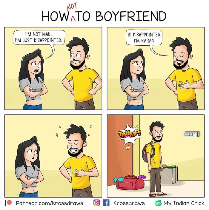 Illustrator Shows The Hilarious Side Of Living With His Girlfriend In 39 Comics