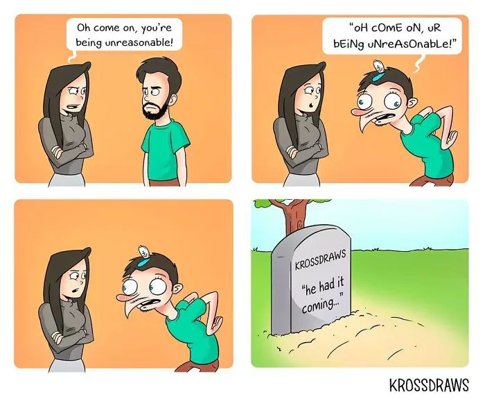 Illustrator Shows The Hilarious Side Of Living With His Girlfriend In 39 Comics