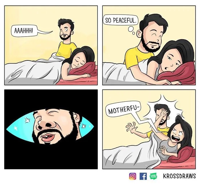 Illustrator Shows The Hilarious Side Of Living With His Girlfriend In 39 Comics