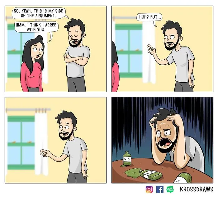Illustrator Shows The Hilarious Side Of Living With His Girlfriend In 39 Comics