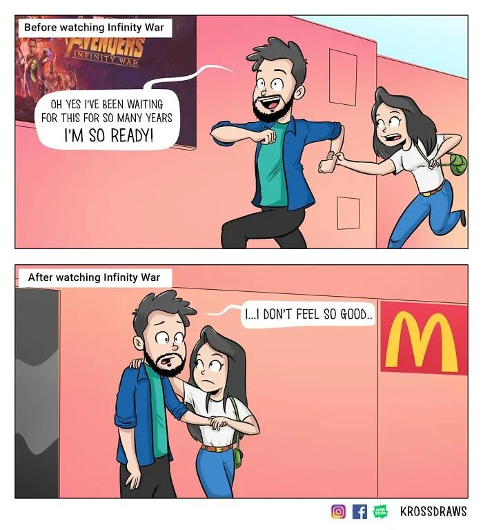 Illustrator Shows The Hilarious Side Of Living With His Girlfriend In 39 Comics